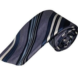 Vintage‎ Neck Tie, New with Tags, JCPenney - The Men's Shop Blue Striped
